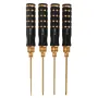 4Pcs 1.5/2.0/2.5/3.0mm Titanium Alloy Hex Screwdriver Tool Kit for RC FPV Drone