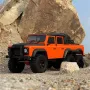 AUSTARHOBBY AXX6 RTR 6X6 1/10 2.4G 6WD RC Mobil untuk Land Rover untuk Defender Rock Crawler Off-Road Climbing Truk Lampu LED Logam Gigi Kendaraan Model Mainan