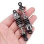 2PCS Upgraded Aluminum Capped Oil Filled Shock Absorber Damper for HBX 16889 1602 1/16 RC Car Parts M16100A