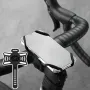 BENGGUO 1pcs Bike High Strength Straps Holder Elastic Bicycle Handlebar Silicone Strap Band for 4.7-7.0 inch Phone Cycling