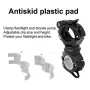 360° Adjustable Bike Light Handlebar 2 Stable Contraction Mechanical Fast Locking 0.2kg Lightweight Bicycle Holder for Headlight Pump