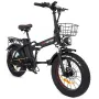 [USA DIRECT] DRVETION AT20 Electric Bike 48V 15Ah Battery 750W Motor 20*4.0inch Tires 45KM Max Mileage Range 150KG Max Load Folding Electric Bicycle