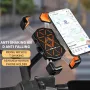ESLNF 360° Adjustable Rotation Bike Universal Phone Holder 4.5''-7.2'' Shockproof Anti-slip Mobile Phone Stand Motorcycle Bracket