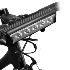 BIKIGHT 2800Lm Super Brightness Bike Headlight 6600mAh Battery Anti-glare Design Waterproof 5 Light Modes Type-C Fast Charge Aluminum Alloy Bicycle Front Light