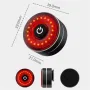 BIKIGHT Smart Brake Sensing Bike Taillight 4 Light Modes Type-C Rechargeable Waterproof Dustproof Bicycle Rear Light for MTB Road Night Riding Safety