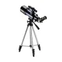 [US Direct] ESSLNB 15X-180X Astronomical Telescope 70mm Aperture Refractor Telescopes with Phone Adapter & Adjustable Tripod for Astronomy Beginners