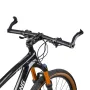 WEST BIKING Adjustable Fluorescent Bicycle Extended Handlebar Lightweight Mountain Bike Bar Ends Deputy Handle