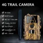 ZANLURE 60MP Wildlife Trail Hunting Camera 4G LTE WiFi Download Support 8K FHD Video Resolution Waterproof Motion Detection 15m PIR Night Vision GPS Camera for Outdoors Photography