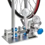 TOOPRE Bicycle Wheel Truing Stand Professional Edition with Dial Indicator Gauge Aluminum Alloy MTB Road Bike Wheel Repair Stand Tool