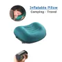IPRee Ultralight Portable Inflatable Camping Travel Pillow Compact Ergonomic Inflating Pillows for Neck Lumbar Support Camp Hiking Equipment