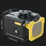 BIKIGHT Q4 1600LM Super Bright Bike Headlight 50W Output 2 in 1 Dual Distance Beam USB Rechargeable Mini LED Waterproof Bike Front Light with Wireless Remote for Night Riding