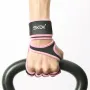 SKDK 1Pair Weight Lifting Fitness Sports Gloves Non-slip Breathable Sweat-wicking Silicone Palm Extended Strap Wrist Guard Gloves for Gym Power Training