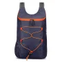 IPRee Multifunctional Outdoor Folding Backpack High Density Lightweight Waterproof Nylon Fabric Sports Bag for Camping Hiking Travel
