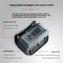 Warsun SI88 Touch Sensor Ultra Lightweight LED Headlamp Mini Clip-on Light USB Rechargeable LED Headlight Waterproof for Night Fishing & Outdoor Activities