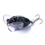 ZANLURE 8PCS Perch Insect Fishing Lures 6.4g 4cm Treble Barb Hooks Artificial Bait for Fishing