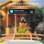 ZANLURE Smart Bird Feeder with Camera Solar Panel Wireless AI Bird Identificatio Auto Record Christmas Gift