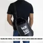 KOETSU 15L/3.96갤런 방수 대용량 패들보드 가방, 안전한 보관 및 간편한 휴대, 손잡이가 달린 휴대용 경량 패들보드 가방, 여행용 백팩