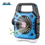 WEST BIKING Portable Camping Light with Fan 3 In 1 Multifunctional Outdoor Flashlight USB Charging Home Lamp Hanging Tent Light