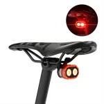 CYCLAMI CY200 Smart Bike Brake Sensing Rear Light 600mAh Battery IPX6 Waterproof LED Charging Taillight Warning Back Light for Night Cycling