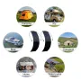ETFE Solar Panel 18V 50W Flexible Monocrystalline Cell Solar System Module Kit 18V Battery Charger For Camping RVs