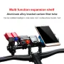 GUB G202 Bicycle Handlebar Extender Lengthened Design Carbon fiber Aluminum Alloy Mountain Bike Mount Mobile Bike Light Phone Holder