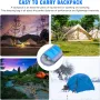 2200g Camping Sleeping Bag For -10~20℃ Temperature, Ultralight Waterproof 4 Season Warm Envelope Backpacking Sleeping Bags for Outdoor Traveling Hiking
