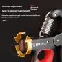 KALOAD 5-100KG Adjustable Hand Grip Strength Trainer Mechanical Counter Forearm Exerciser Power Strengthener for Gym Fitness Equipment with Counting Function