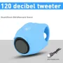 120dB Mini High Sound Bicycle Bell Horn 5 Sound Modes USB Rechargeable Waterproof Electric Horn Mountain Road Cycling Horn