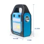 IPRee Solar Lighting System Solar LED Lights Emergency Power With Solar Panel Rechargeable Bulb Flashlight For Home Outdoor Camping