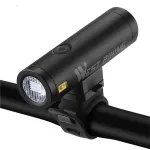 WEST BIKING 500LM 85° Floodlight Bicycle Front Light 5000mAh USB Rechargeable 200m Long-range Cycling Headlight Aluminium Alloy Bike Lamp
