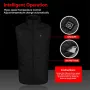 TENGOO HV-04A Unisex 4 Places Heating Vest 3-Gears Heated Jackets USB Electric Thermal Clothing Winter Warm Vest Outdoor Heat Coat Clothing