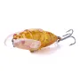 ZANLURE 8PCS Perch Insect Fishing Lures 6.4g 4cm Treble Barb Hooks Artificial Bait for Fishing