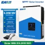 EASUN POWER Solar Inverter 220V Grid-Tie Off Grid Inverter MPPT 120A Solar Charger PV 6500W 450VDC Input Pure Sine Wave Inverter Support with WIFI-GPRS Remote Monitoring LCD, ISolar SMH III 6.2KW--WIFI