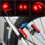 Bike Rear Light USB Rechargeable Bicycle Tail Light For Cycling Helmet Backpack Safety Warning TailLight