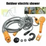 Portable Camping Shower Hiking Travel DC12V Car Charger Outdoor Bath Shower of Plant Watering Car Cleaning Pet Bath Pump