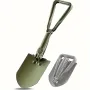 IPRee Outdoor Folding Shovel Steel Multifunctional Camping Tool Survival Shovel With Storage Bag For Outdoor Adventures