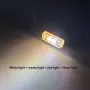 Ultra Bright Induction LED Clip-on Light Mini Headlamp USB Rechargeable Torch Outdoor Waterproof for Night Fishing Portable Work Light