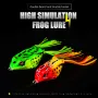 5pcs Frog Fishing Lures 13g/6cm Soft Bait Frog Artificial Baits Fishing Tackle with Double Fishing Hooks for Freshwater Saltwater Fishing
