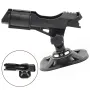 Fishing Rod Mount Rack Universal Rod Holder Angle Adjustment Universal Fishing Rod Rack, Plastic Lightweight Portable Wear Resistant Yacht Boat for Kayak Canoe