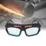 Solar Powered Auto Darkening Welding Mask Helmet Goggle Welders Glasses Arc PC Goggles For Welding Protection