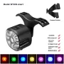 Wind&Moon WT09S Smart USB Rechargeable Waterproof LED Bike Rear Light with Smart Brake Sensing for Night Cycling and MTB