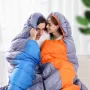 2200g Camping Sleeping Bag For -10~20℃ Temperature, Ultralight Waterproof 4 Season Warm Envelope Backpacking Sleeping Bags for Outdoor Traveling Hiking