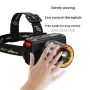 Powerful Sensor LED Headlamp Super Bright Head Light Motion Sensor Front Led Head Flashlight Waterproof Outdoor Camping Flashing Headlight