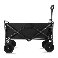 IPRee Shopping Beach Garden Pull Trolley Heavy Duty Sammenleggbar Sammenleggbar Sammenleggbar Utendørs Bærbar Utility Cart