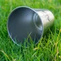 Outdoor 304 Stainless Steel Cup Set Camping Cup 4/6/8PCS Camping Portable Water Cup Travel Coffee Cup Picnic Barbecue Cup