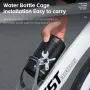 WEST BIKING Bicycle Hard Shell Kettle Shaped Tool Organizer Lightweight Portable Waterproof Repair Kit Storage Box for MTB Road Bike