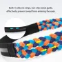 AOLIKES Weave Elastic Yoga Sweatband For Women Men Running Hair Bands Fitness Sweat Bands Sport Silicone antiskid Headband