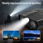 IPRee High Definition Infrared Night Vision 10X Zoom Digital 5K 60MP Outdoor Telescope Camera for Hunting Camping