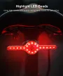 LAOTIE BU10 Wireless Remote Bike Headlight 1600Lm Super Bright Cut-off Line Design 4000mAh Battery Phone Emergency Power Bank IPX5 Waterproof Fast Charge Digital Display Smart Overhang Front Light for Universal Road Bikes MTB Bikes