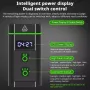 1800Lm Super Brightness Bike Headlight 5000mAh High Capacity Power Bank Dual Distance Beam Design IP66 Waterproof Type-C Fast Charge Easy to Install Bicycle Front Light Flashlight for Electric Bike Electric Scooter